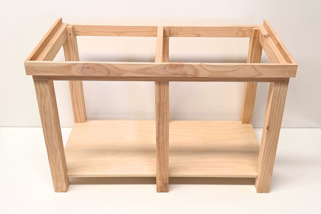 Open Timber Aquarium Stand for 4ft x 2' x 2'