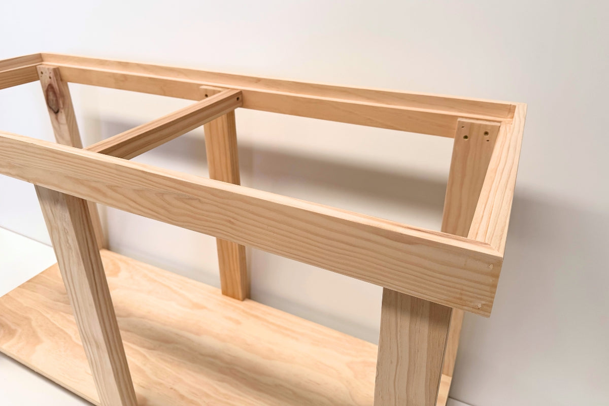 Open Timber Aquarium Stand for 4ft x 15" x 18"