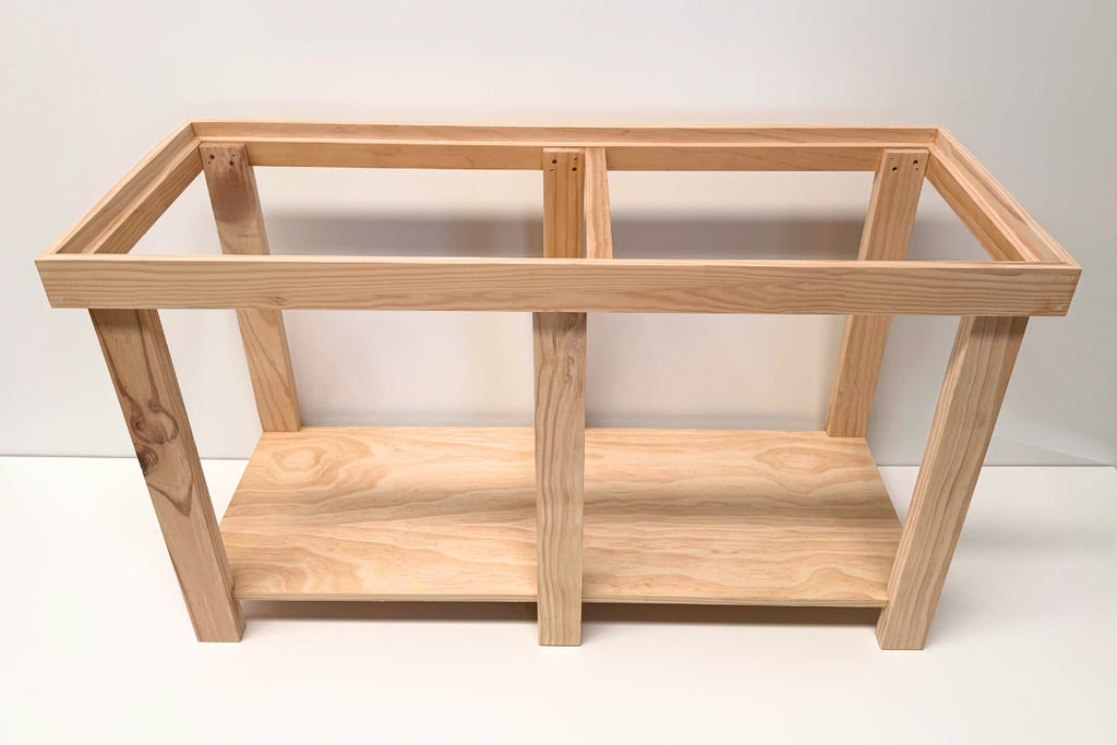 Open Timber Aquarium Stand for 4ft x 15" x 18"