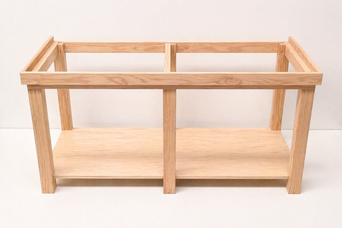 Open Timber Aquarium Stand for 5ft x 2' x 2'